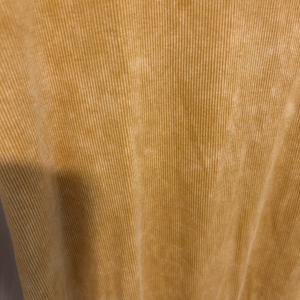 NWT Torrid Mustard Long Sleeve Top with Lace Detail Size 2 (18-20) - Picture 3 of 9